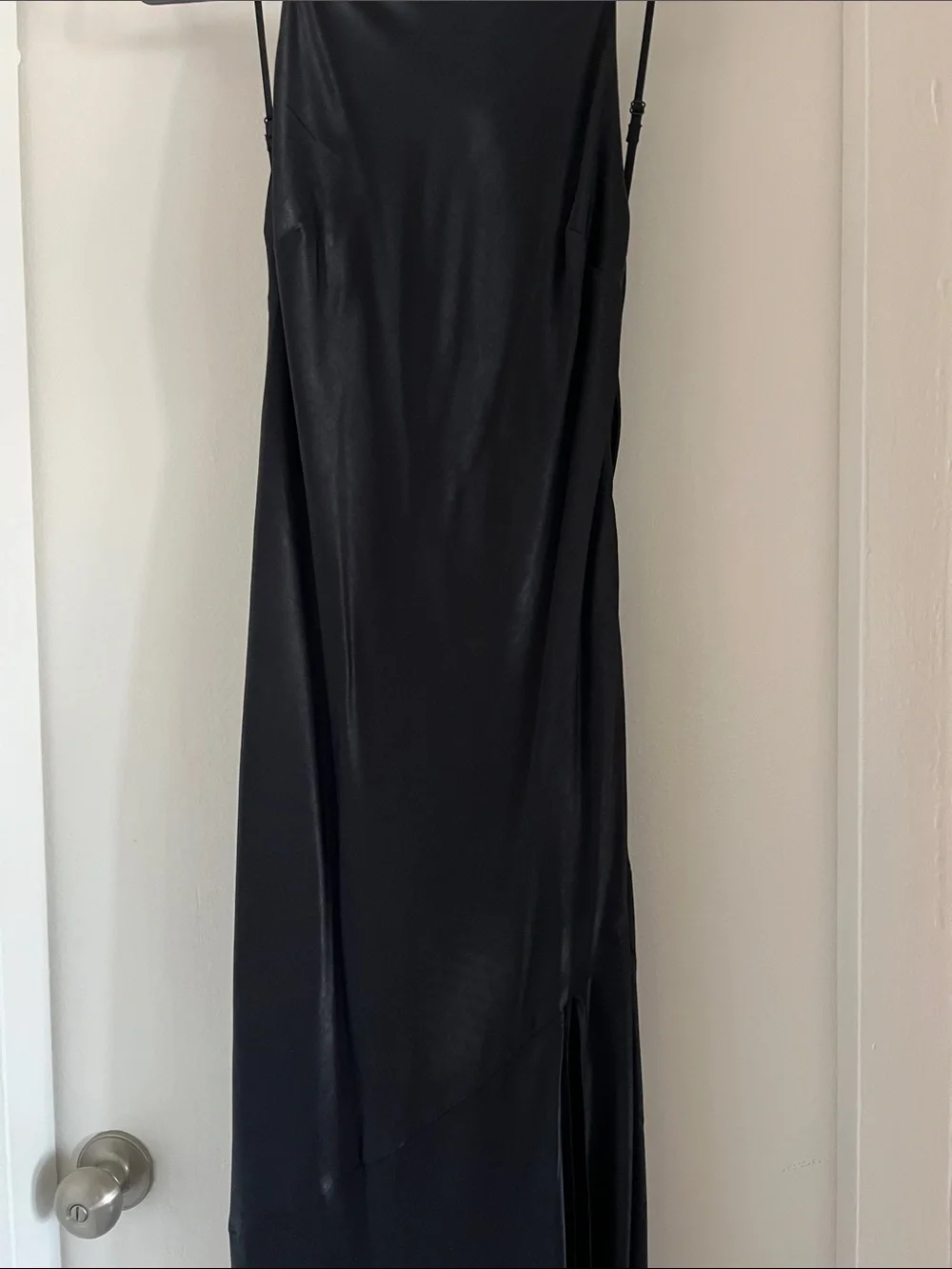 Abercrombie Black Spaghetti-Strap Dress